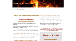 Desktop Screenshot of firewoodstlouis.com